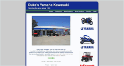 Desktop Screenshot of dukescycles.com